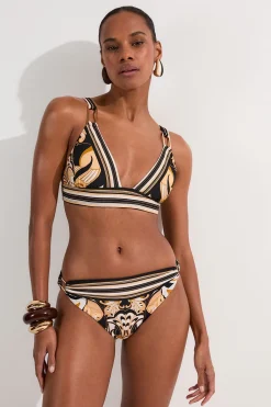 KarenMillen Bas De Bikini À Imprimé Abstrait<Femme Maillots De Bain