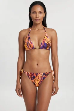 Bas De Bikini À Imprimé Animal Abstrait