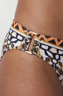 Bas de Bikini Imprimé Carreaux