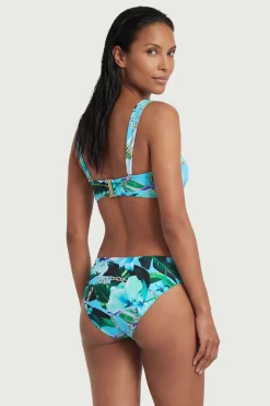 Bas De Bikini À Imprimé Chaîne Avec Détails De Finition Métallique
