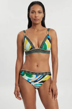 KarenMillen Bas De Bikini À Imprimé Placé<Femme Maillots De Bain|Tenues De Plage