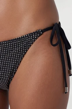 KarenMillen Bas de Bikini à Liens avec Clous<Femme Maillots De Bain|Tenues De Plage