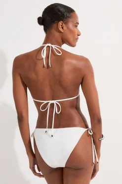 KarenMillen Bas de Bikini à Liens Latéraux avec Détails Métalliques<Femme Maillots De Bain|Tenues De Plage