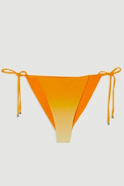 Bas De Bikini À Liens Latéraux Slinky Ombré