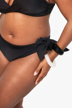 boohoo Bas de bikini à nouer pour grandes tailles<Femme Maillots De Bain|Tenues De Plage