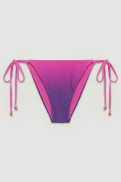 KarenMillen Bas De Bikini Ombré À Liens Latéraux<Femme Maillots De Bain|Tenues De Plage