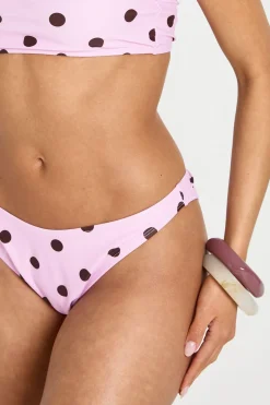 Bas De Bikini Slip À Pois Essentiels