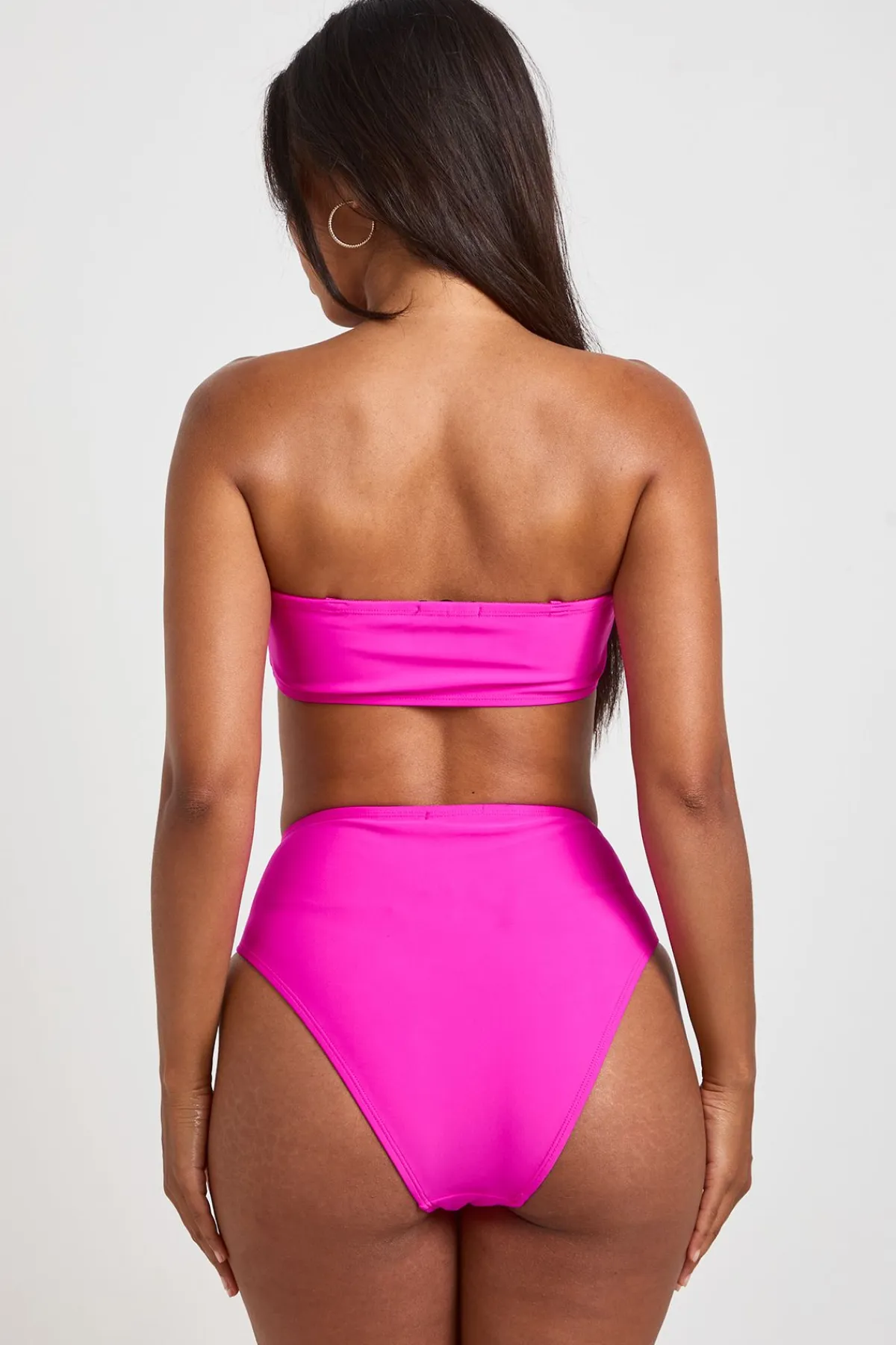 boohoo Bas De Bikini Taille Haute Essentials<Femme Maillots De Bain|Tenues De Plage