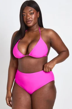 Bas De Bikini Taille Haute Plus Essentials