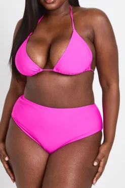 Bas De Bikini Taille Haute Plus Essentials