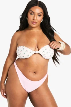 Bas De Bikini Tanga Grande Taille Essentials Maillot De Bain