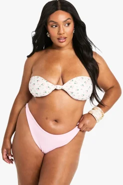 Bas De Bikini Tanga Grande Taille Essentials Maillot De Bain