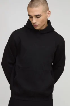 boohooMAN Basic BM Signature Regular Fit Pull-over à capuche<Homme Sweats À Capuche Et Sweatshirts|Sweats À Capuche Et Sweats