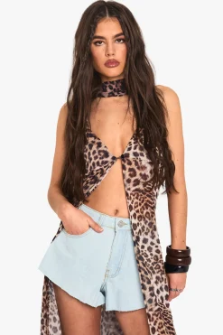 Basic Denim Flippy Short