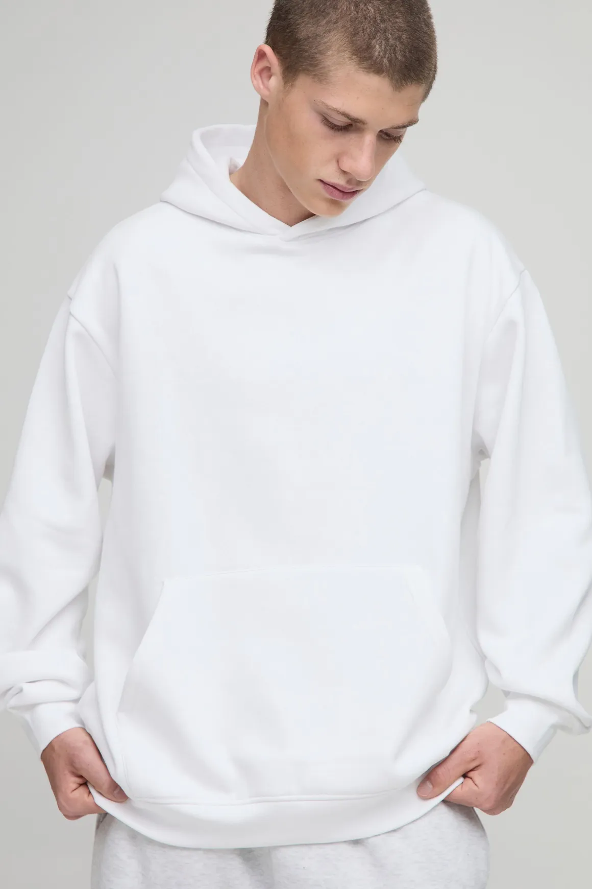 Basic Oversized Over the Head Hoodie