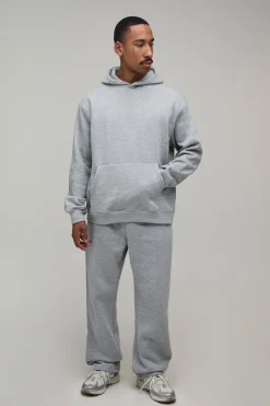 boohooMAN Basic Oversized Over the Head Hoodie<Homme Tout Afficher|Sweats À Capuche Grande Taille