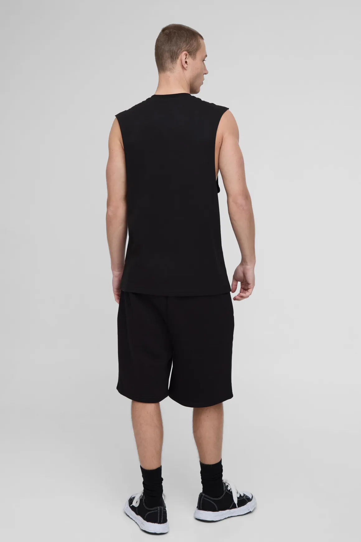 Basic Regular Fit Drop Armhole Tank