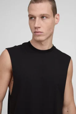 Basic Regular Fit Drop Armhole Tank