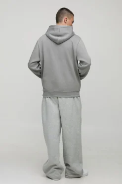 boohooMAN Basic Regular Fit Sweat à capuche à enfiler par-dessus la tête<Homme Sweats À Capuche Et Sweatshirts|Sweats À Capuche Et Sweats