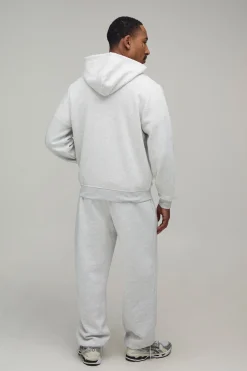 Basic Regular Zip Through Hoodie