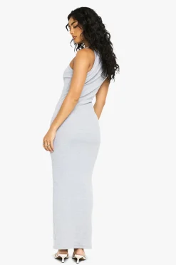 Basic Rib Racer Neck Maxi