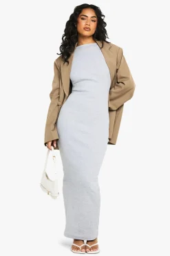 Basic Rib Racer Neck Maxi
