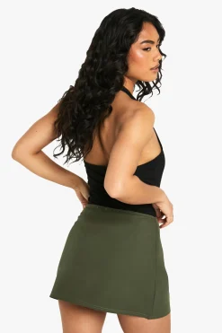Basic Woven Mini Skirt