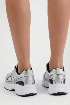 boohoo Baskets Chunky À Bandes Contrastées< Baskets