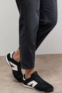 Baskets Jemima à Lacets en synthétique et Mesh