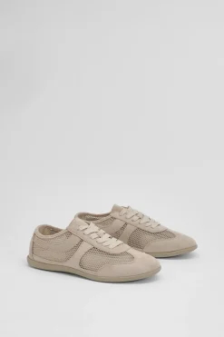 Oasis Baskets À Lacets Lucy En Mesh< Satin Et Dentelle|Baskets