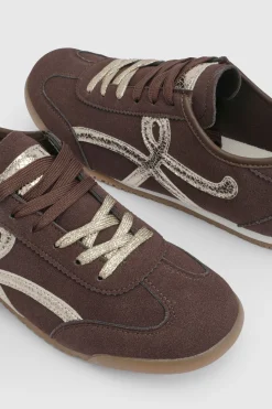 Baskets À Lacets Patrick En Synthétique