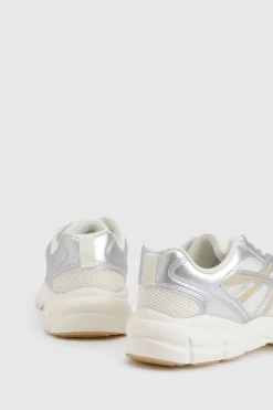 boohoo Baskets papa sportives chunky à rayures tonales contrastées< Baskets