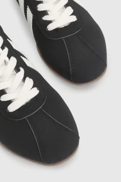 Baskets Riley À Lacets En Synthétique Avec Détails Contrastés