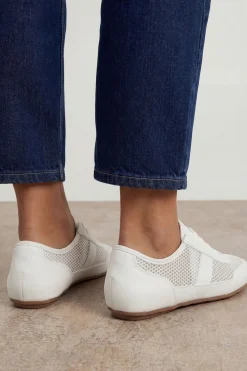 Oasis Baskets Tracie À Lacets En Synthétiquecuir Et Mesh< Satin Et Dentelle|Baskets