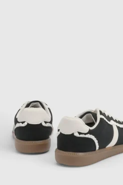 Baskets Tyler En Synthétique Avec Détails En Dentelle À Lacets