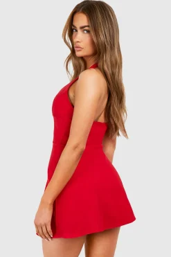 Bengaline Plunge Robe Mini A-line