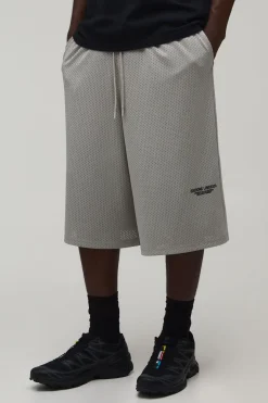 Bermuda Jort En Jersey Mesh Imprimé