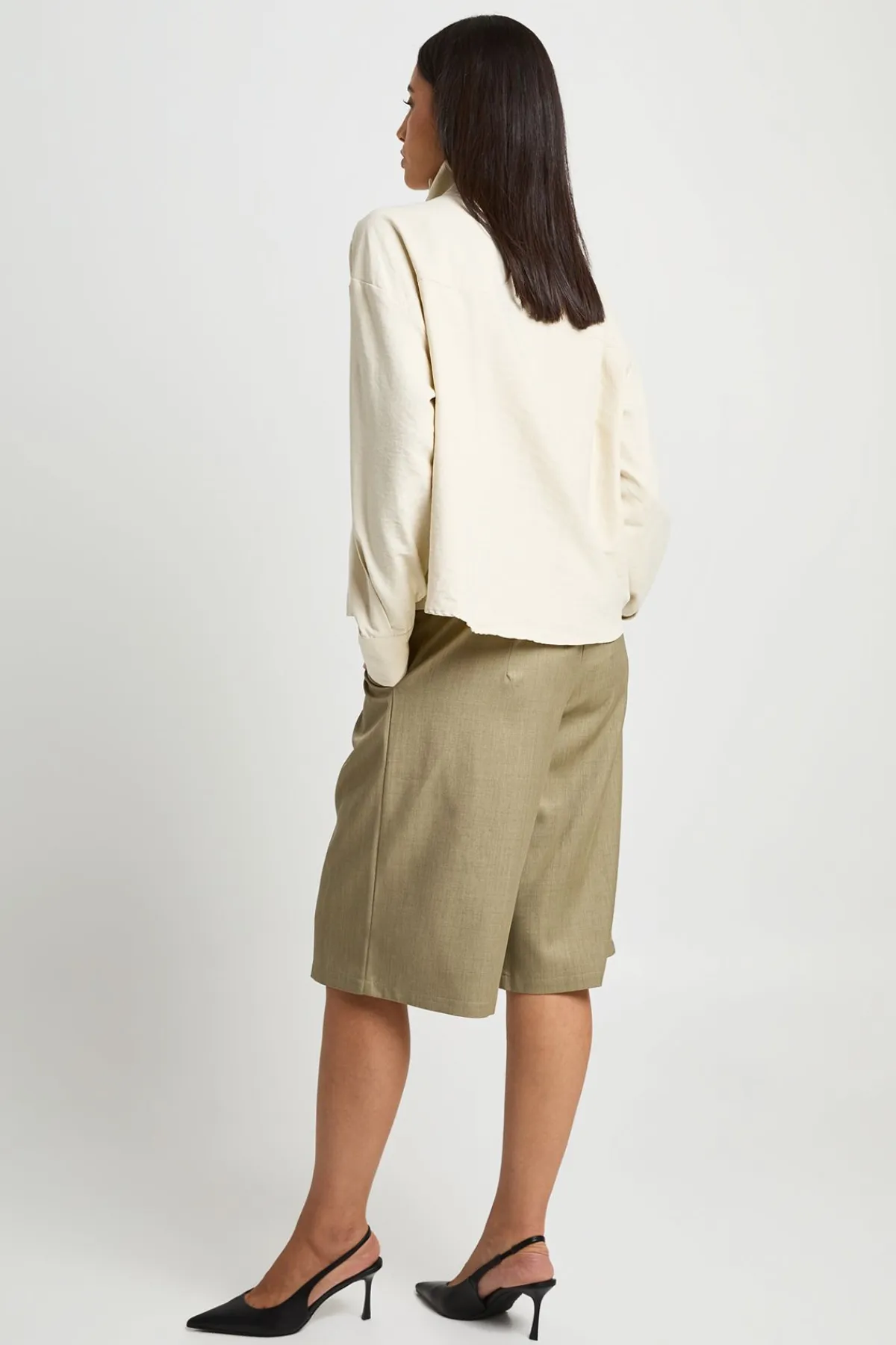 boohoo Bermuda Plissé<Femme Shorts