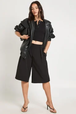 boohoo Bermuda Tailleur<Femme Shorts