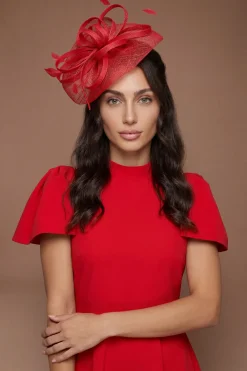 Coast Bibi Disque Relevé Avec Boucles Et Plumes< Chapeaux