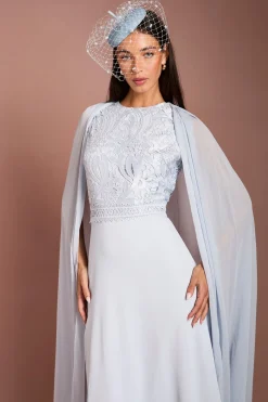 Coast Bibi Pillbox Lisa Beige Avec Détails En Dentelle Et Voilette< Satin Et Dentelle|Chapeaux