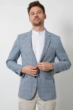 Burton Blazer Ajusté À Carreaux<Homme Costumes Et Tenues Formelles