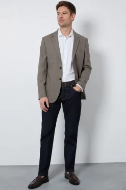 Burton Blazer Ajusté à Carreaux Heritage avec Poches Plaquées<Homme Costumes Et Tenues Formelles