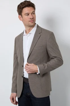 Burton Blazer Ajusté à Carreaux Heritage avec Poches Plaquées<Homme Costumes Et Tenues Formelles