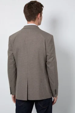 Burton Blazer Ajusté à Carreaux Heritage avec Poches Plaquées<Homme Costumes Et Tenues Formelles