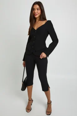 boohoo Blazer Ajusté Cintré À Épaules Dénudées<Femme Tailleurs|Blazers