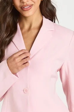 boohoo Blazer Ajusté Court<Femme Tailleurs|Blazers