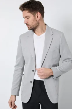 Burton Blazer Ajusté En Jersey Avec Poches Plaquées<Homme Costumes Et Tenues Formelles