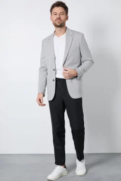 Burton Blazer Ajusté En Jersey Avec Poches Plaquées<Homme Costumes Et Tenues Formelles