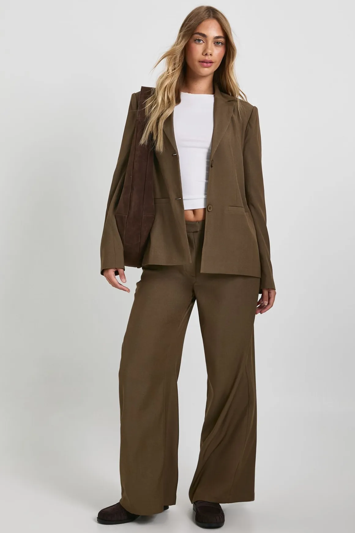 Blazer ajusté à la taille cintrée